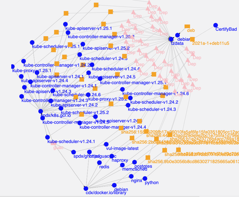 An image of the visualizer output graph